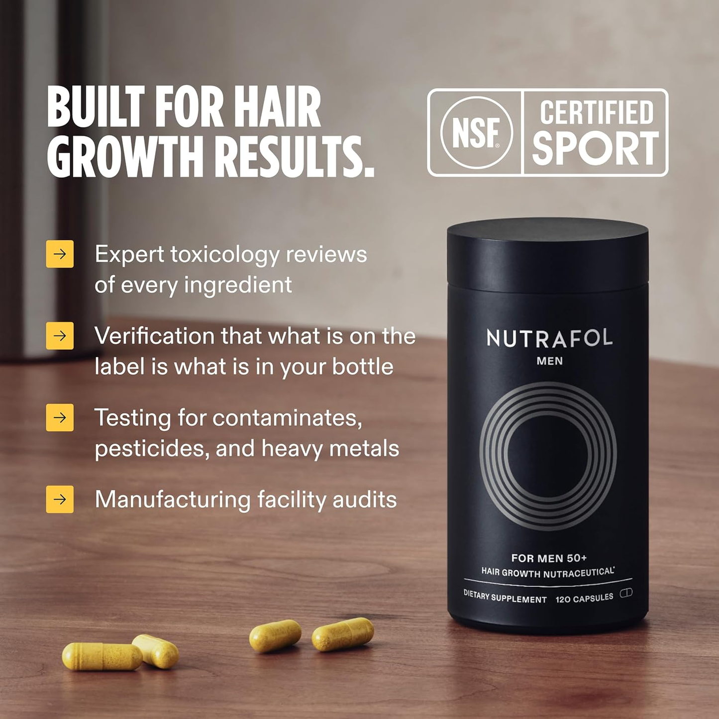 Nutrafol Men FOR AGES 50+